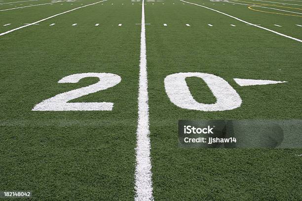 Twenty Yard Line Stock Photo - Download Image Now - 20-24 Years, 40-44 Years, Agricultural Field