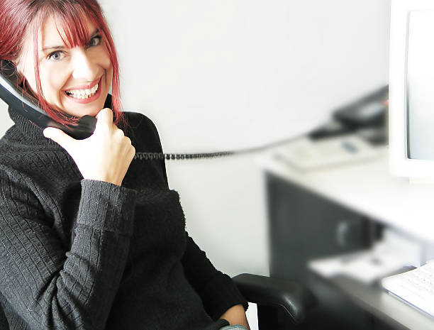 istock Woman at phone 182148173