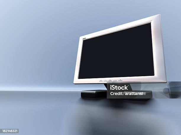 Lcdmonitor 4 Stockfoto und mehr Bilder von Auslage - Auslage, Blau, Chrom