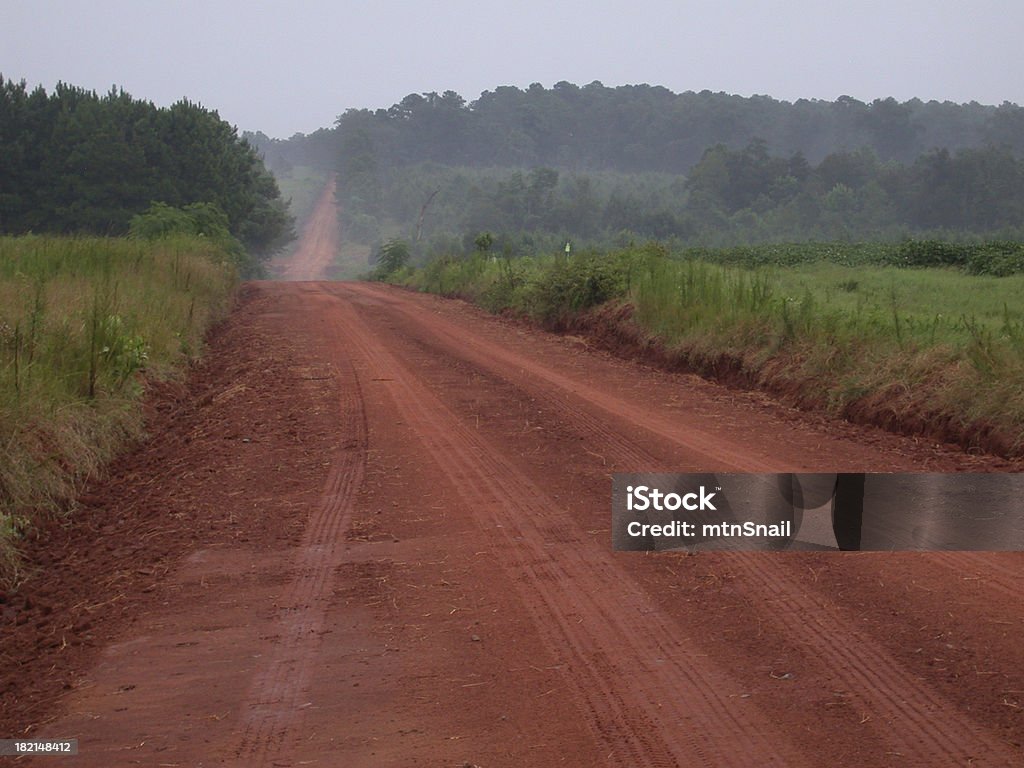 Red Schotterstrecke - Lizenzfrei Georgia Stock-Foto