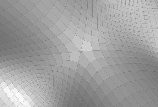 This is a wireframe grid, flat-shaded