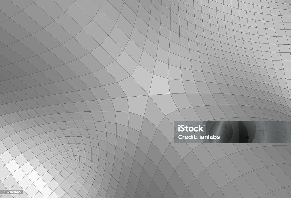 wireframe grid This is a wireframe grid, flat-shaded Wire-frame Model Stock Photo