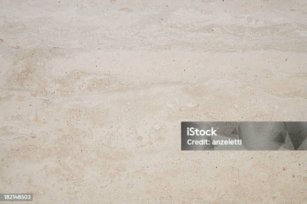 Roman Tavertino Stock Photo - Download Image Now - Textured, Marble - Rock, Stone Material