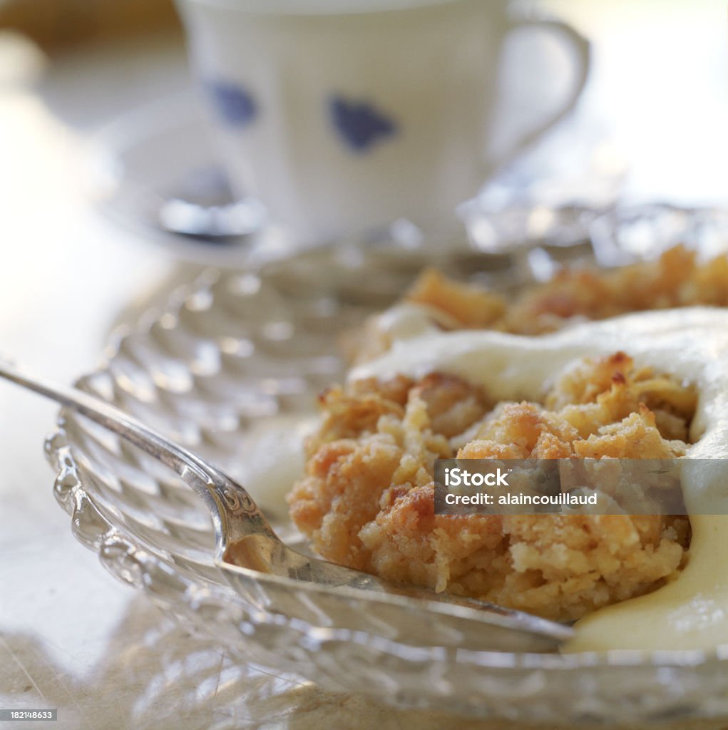 crumble Torta, café e Leite e Ovos - Royalty-free Café - Bebida Foto de stock