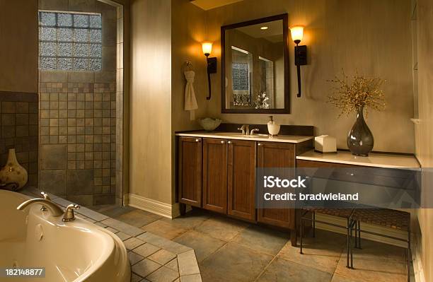 Dramatic Bathroom 2 Stock Photo - Download Image Now - Bathroom, Bathtub, Artificial