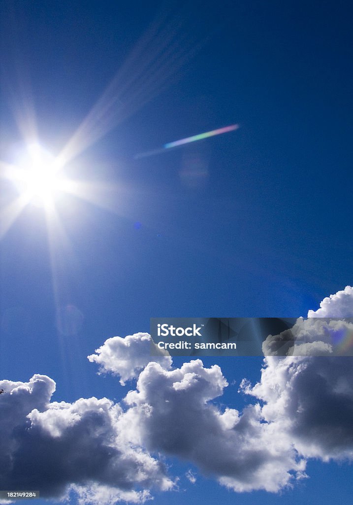 Sonnenlicht - Lizenzfrei Blau Stock-Foto