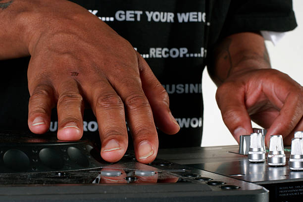 DeeJay Hands stock photo