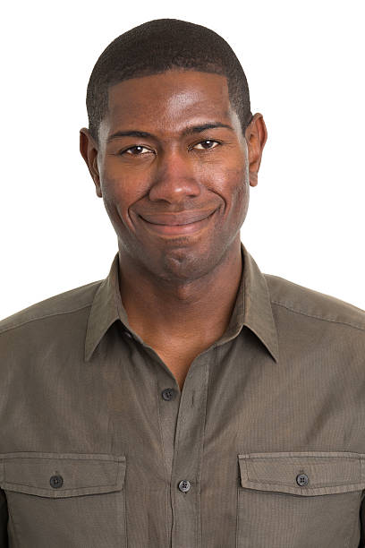 istock Content Smiling Male Portrait 182149333