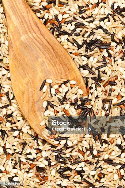 Varieties Of Rice Stock Photo - Download Image Now - Basmati Rice, Black Color, Black Glutinous Rice