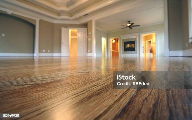 New Bedroom Stock Photo - Download Image Now - Flooring, Hardwood, Bedroom
