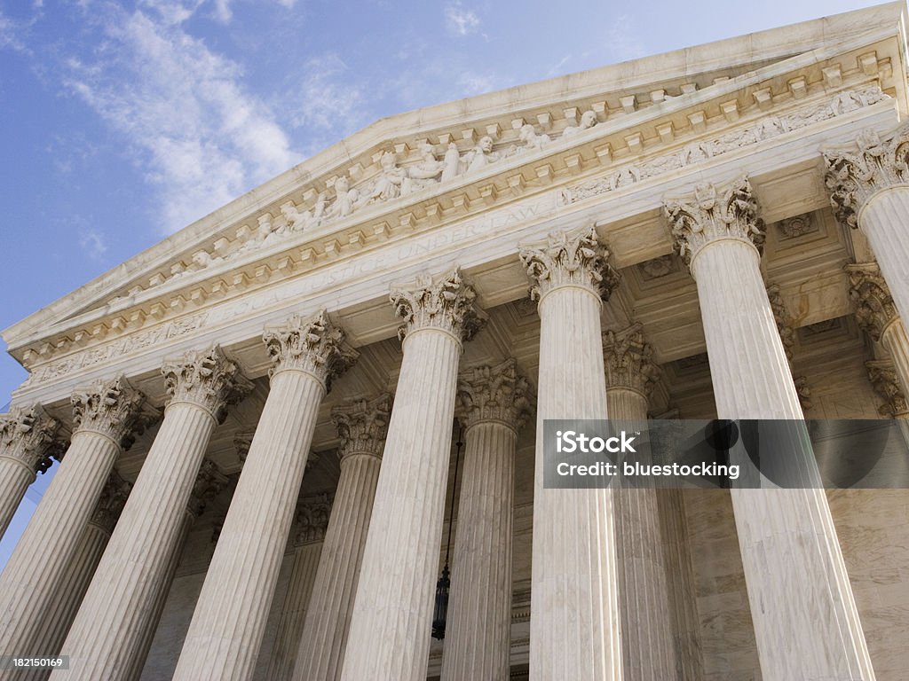 Supreme Court Building United States Supreme Court building columns. Architectural Column Stock Photo