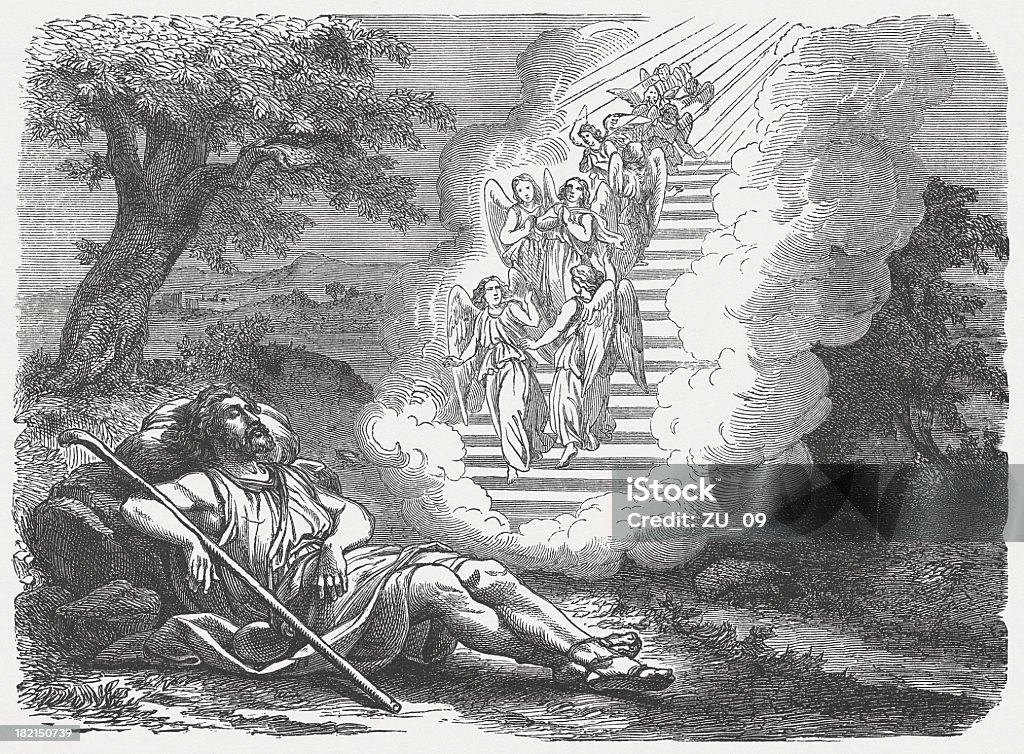 Jacobs Dream Stock Illustration - Download Image Now - Jacob - Biblical  Figure, Sunbeam, Bible - iStock