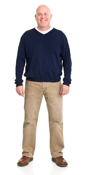 Cheerful Man Standing Portrait