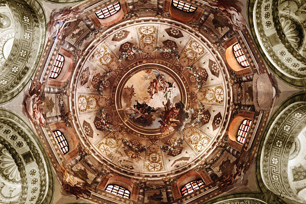 大聖堂サンヴィタール、ラヴェンナ - san vitale basilica ストックフォトと画像