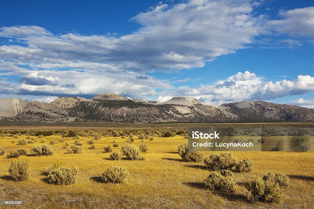 Landschaft nahe Mono Lake - Lizenzfrei Semiarid Stock-Foto