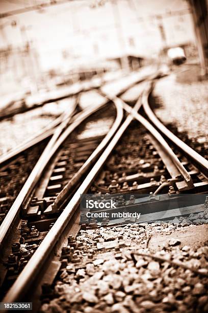 철도용 트랙형 포인트 0명에 대한 스톡 사진 및 기타 이미지 - 0명, 강철, 거리
