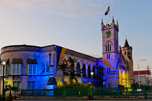 The Parliament Building, completed in 1874, is a masterpiece of Gothic Architecture, built of local coral limestone and strategically placed in the heart of Bridgetown. These buildings house the House of Assembly and the Senate and hold the history of the Barbadian system of Government which is the third oldest political system within the Commonwealth. 