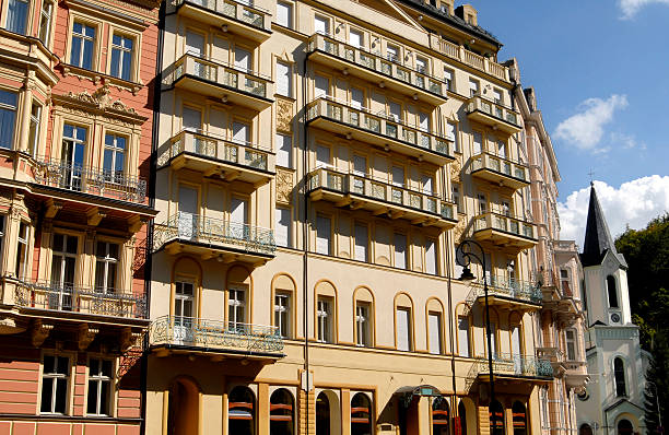 istock Karlovy Vary spa town, Czech Republic 182153739