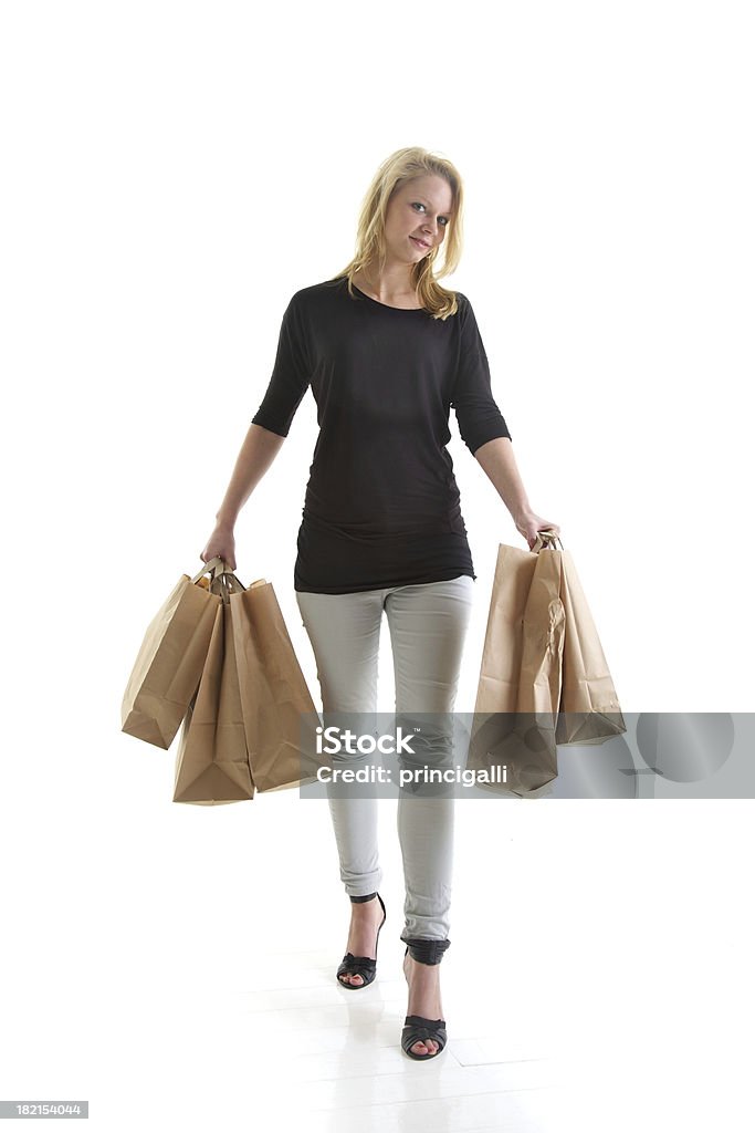 Garota fazendo compras - Foto de stock de 20 Anos royalty-free