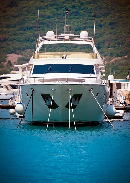 istock White yacht in marina Punat 182154102