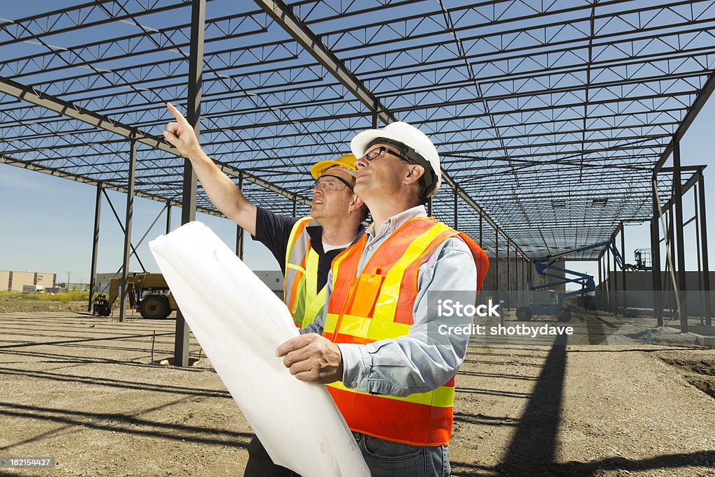 Construção de uma cooperação - Foto de stock de Reunião royalty-free