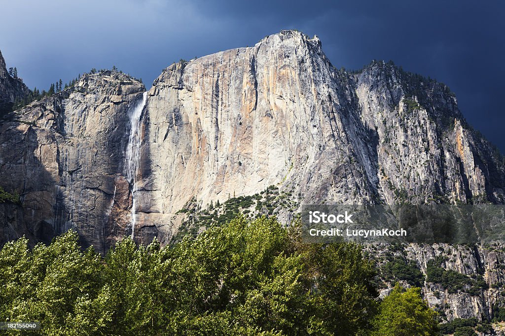Upper Yosemite Falls - Lizenzfrei Baum Stock-Foto