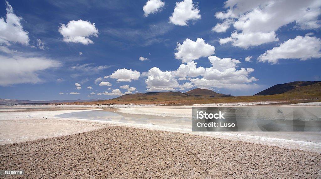 塩湖、Salar de アルティプラノ-Atacama ,チリ - からっぽのロイヤリティフリーストックフォト