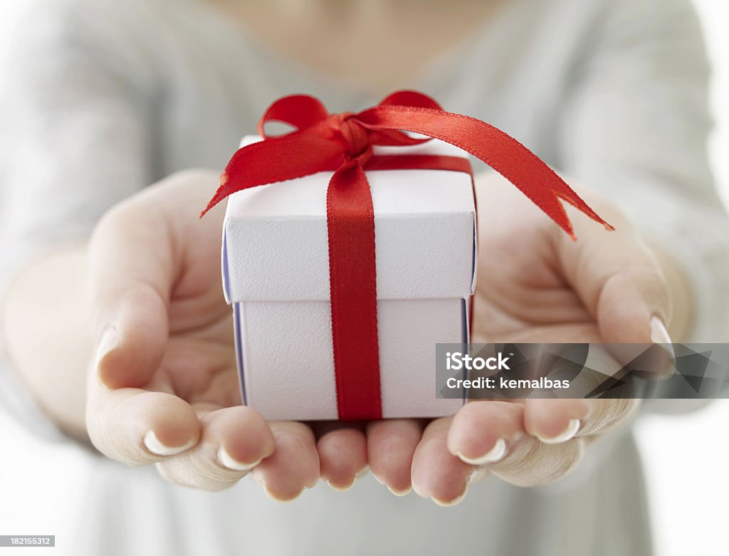 Scatola regalo - Foto stock royalty-free di Passare