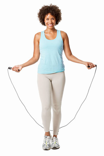 istock Woman with a  Jumping Rope 182156595
