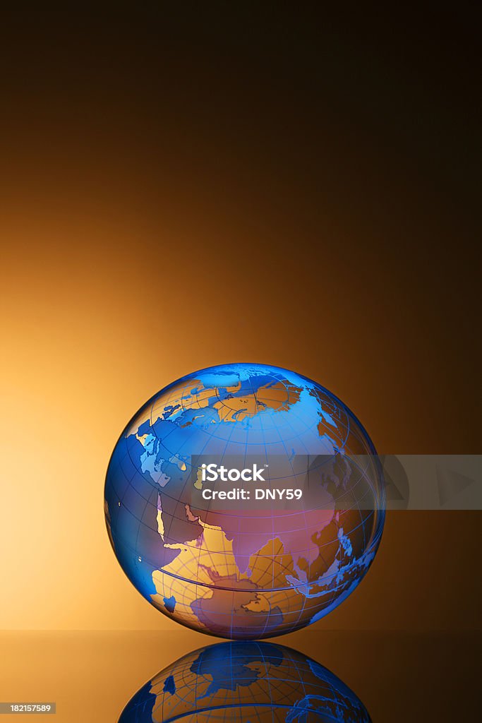 Welt-Europa und Asien - Lizenzfrei Asien Stock-Foto