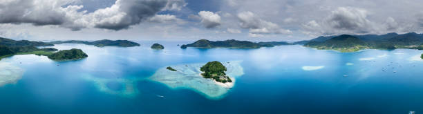 istock Mandeh tourism area in West Sumatra, Indonesia. 1821577126