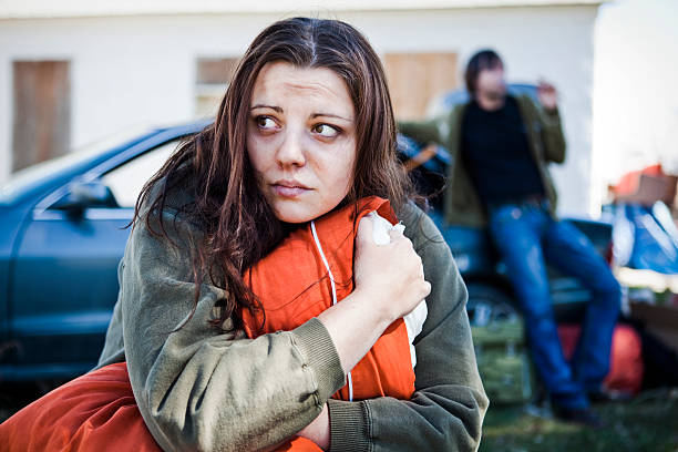 istock Homeless Woman 182157821