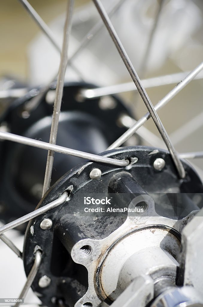 Bicicletta Hub - Foto stock royalty-free di Alluminio