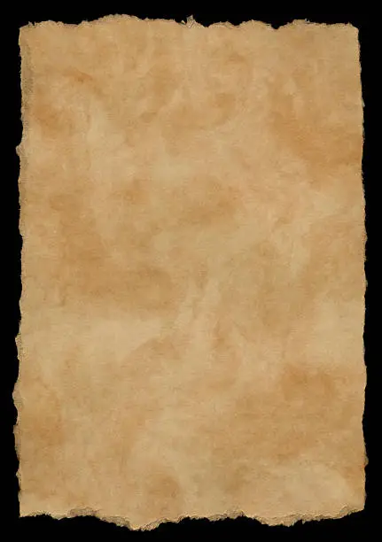 Photo of Torn-edged Brown Paper