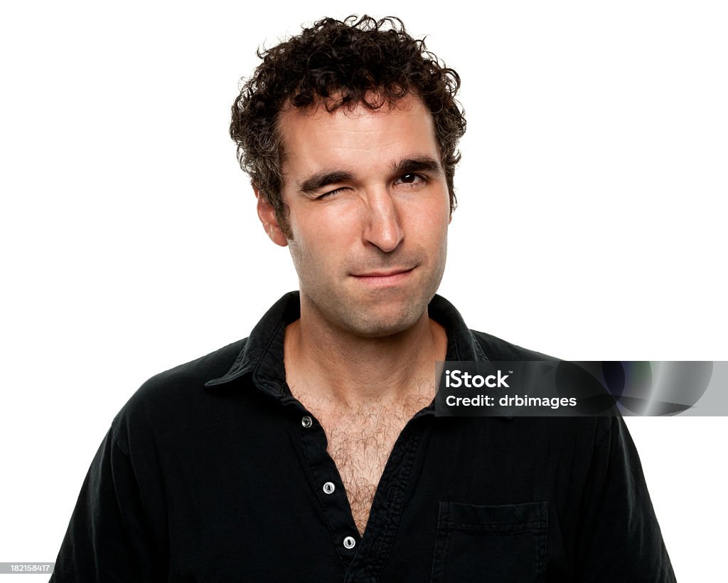 Retrato Masculino - Royalty-free 2000 Foto de stock