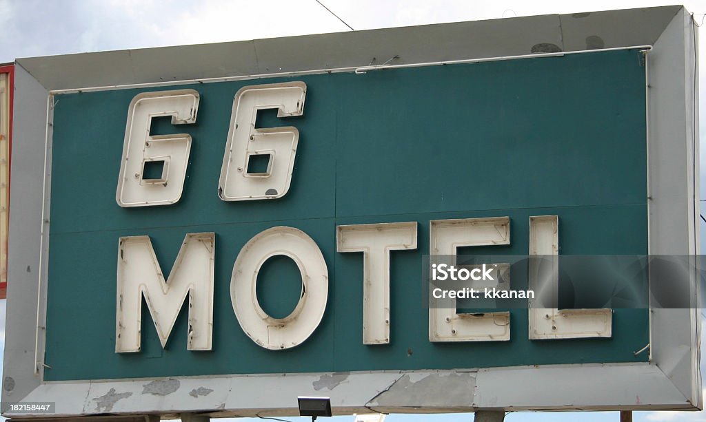 Motel - Zbiór zdjęć royalty-free (Znak motel)