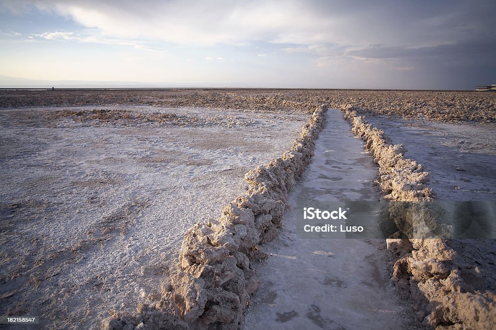 Salt Rocks, Salar de Atacama-Chile - Lizenzfrei Abenteuer Stock-Foto