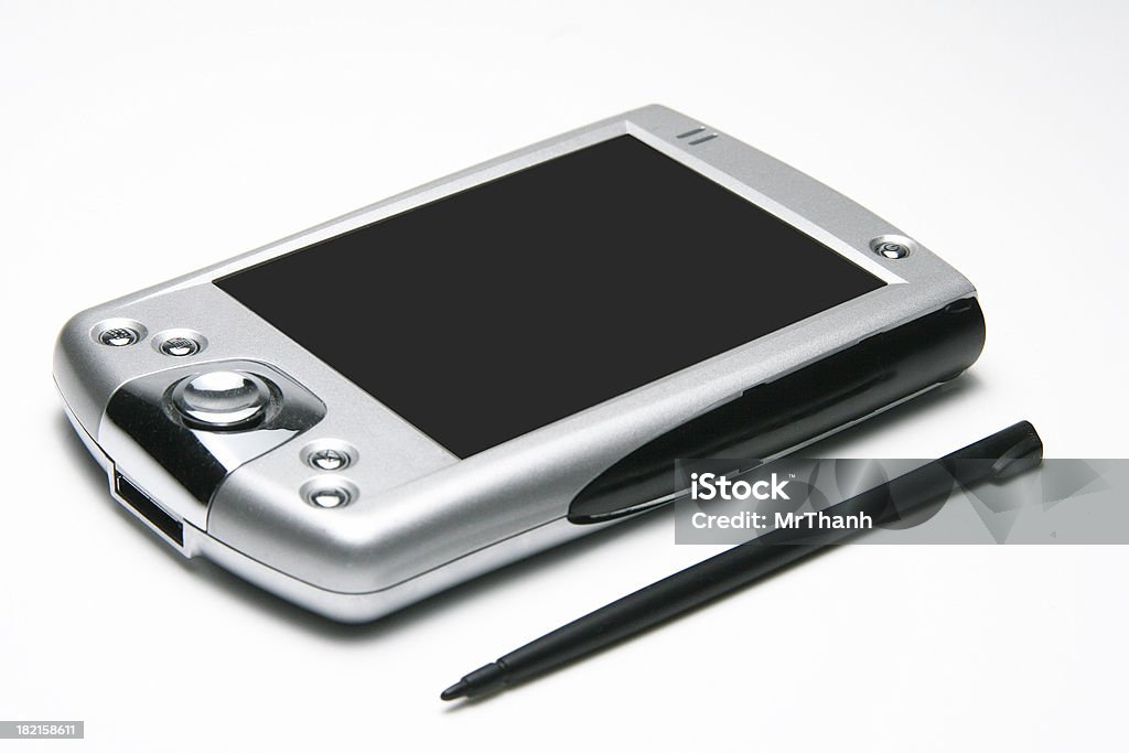 PDA com caneta - Foto de stock de Agenda Eletrônica royalty-free