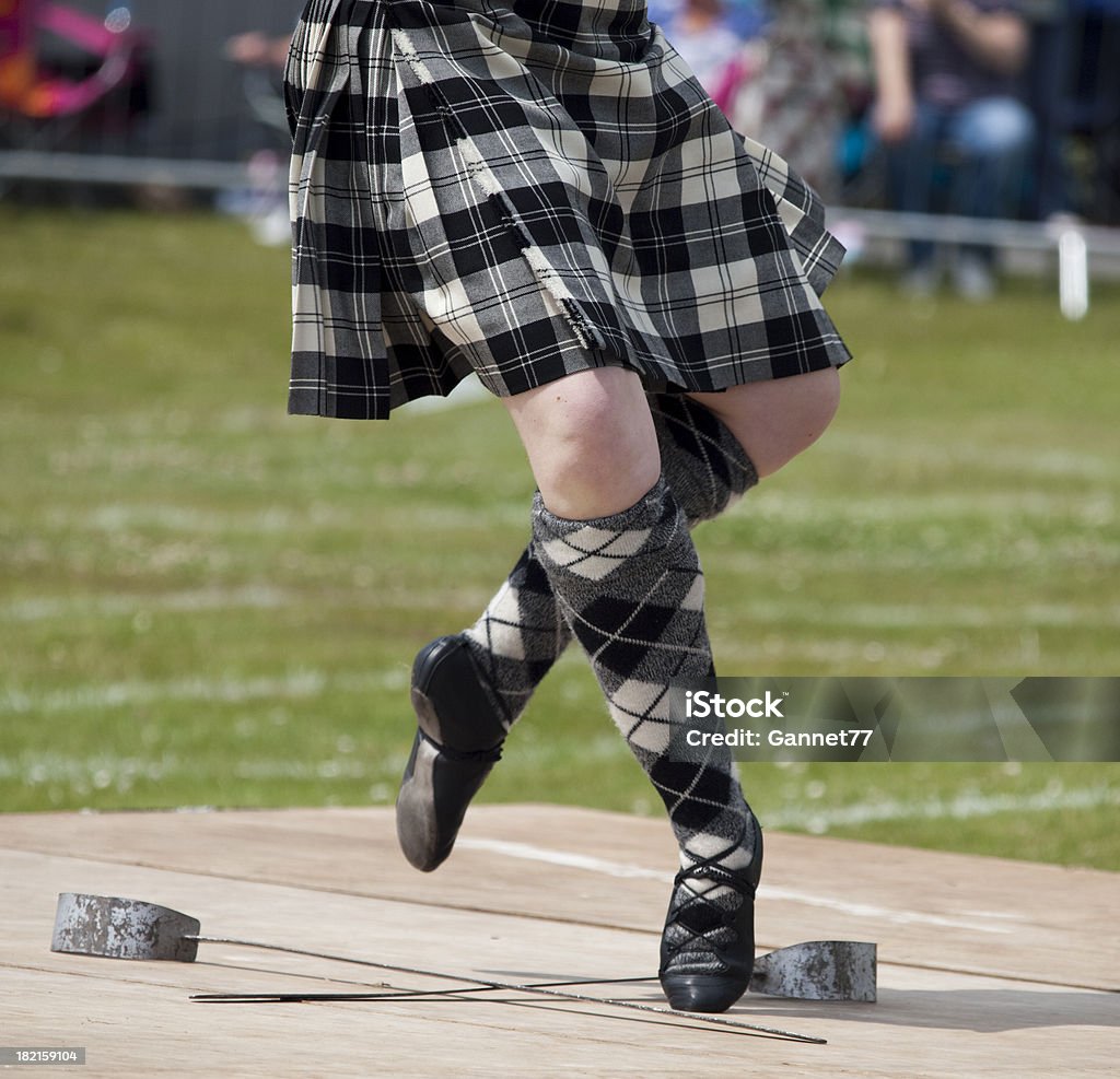 Scottish spada Ballerino - Foto stock royalty-free di Giochi delle Highland