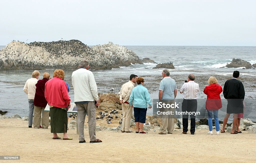 I turisti - Foto stock royalty-free di 70-79 anni