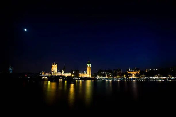 Photo of Westminster by night