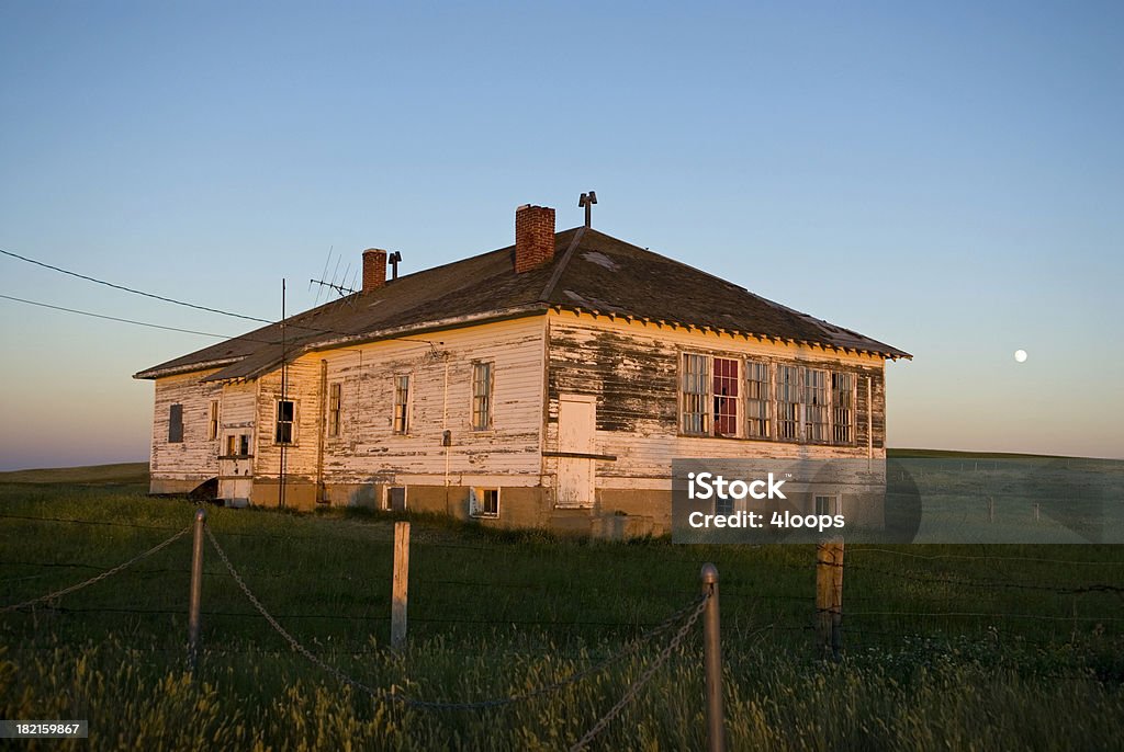 vieja escuela - Foto de stock de Abandonado libre de derechos