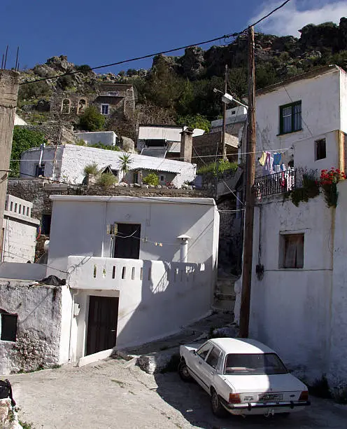 Mirthios - Small cretan village in South Crete.