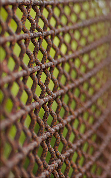 Rusty Mesh Rusty Mesh stetner stock pictures, royalty-free photos & images