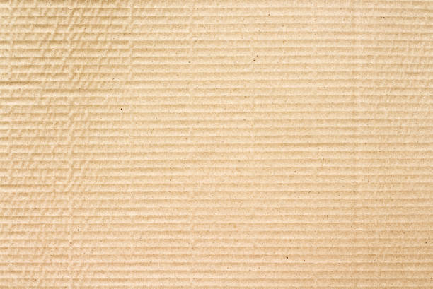 istock Corrugated paper brown old texture abstract background 1821606933