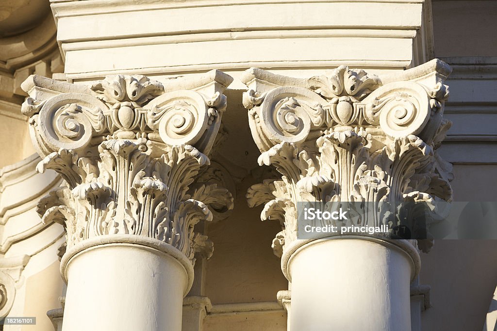 Détail de colonne antique - Photo de Architecture libre de droits