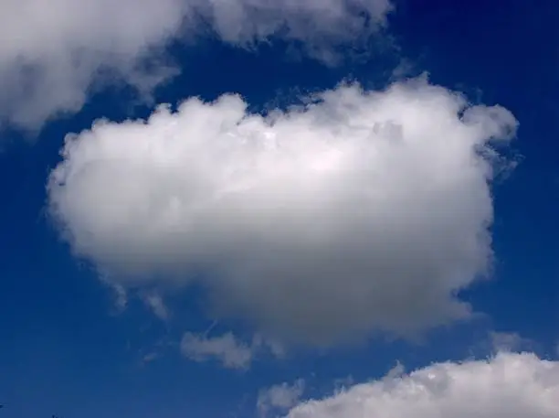 Impressive Cloud on Blue Sky