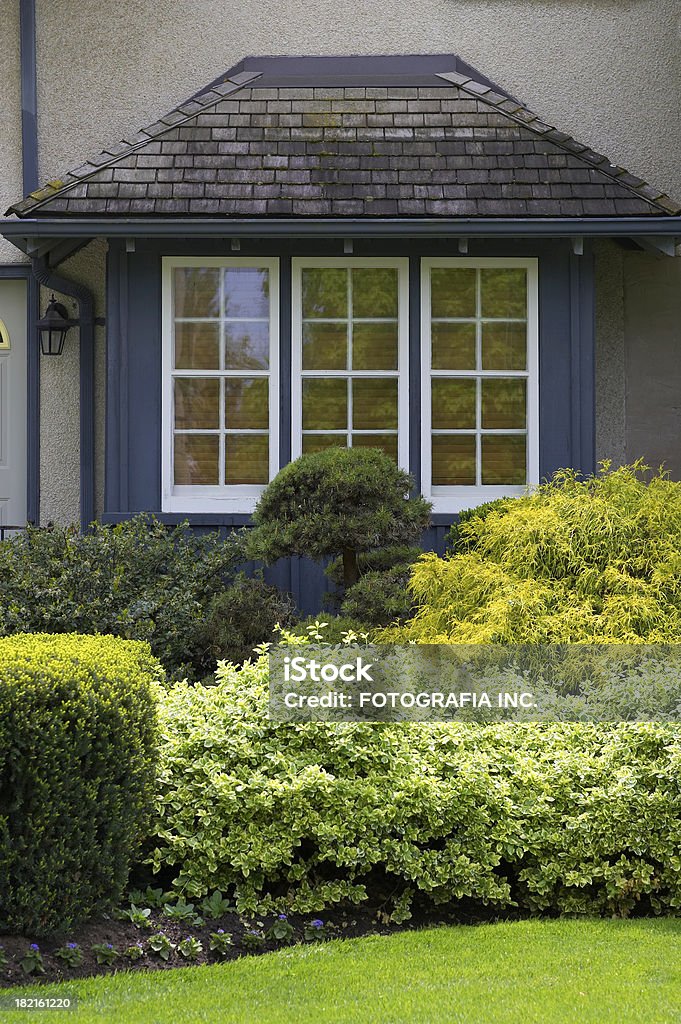 Französischen Stil große Fenster - Lizenzfrei Haustür Stock-Foto