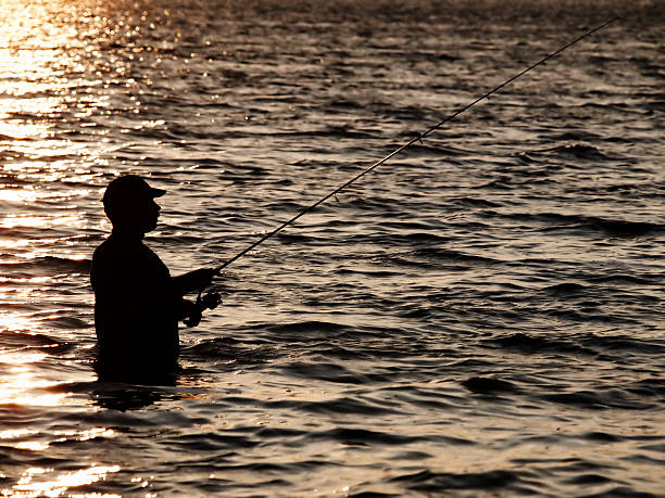 istock Angler In The Sunset 182161228