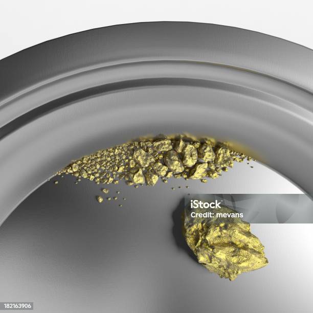 Striking It Rich Stock Photo - Download Image Now - Mining - Natural Resources, Nugget, Gold - Metal